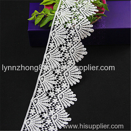 Africa guipure water soluble chemical lace trim