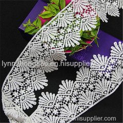 Africa guipure water soluble chemical lace trim