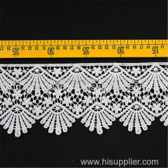 Africa guipure water soluble chemical lace trim