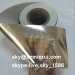 holographic ultra destructible vinyl/custom anti counterfeit hologram eggshell sticker