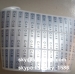 custom water proof matte silver PET vinyl stickers/polyester sticker/matte silver polyester label
