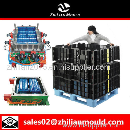 Customized Industrial Plastic Pallet Box Mould