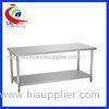 Resturant stainless steel food preparation tables / stainless steel workbenches