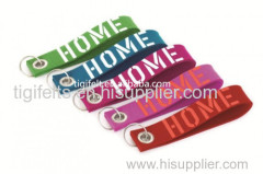 polyester felt key chain with your own logo
