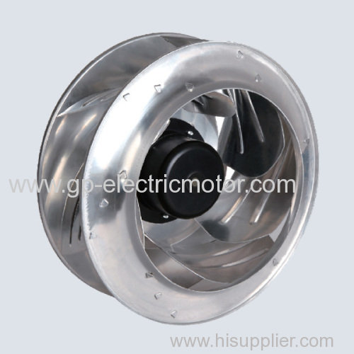 OEM EC Centrifugal Fan With High Pressure Inlet Impeller