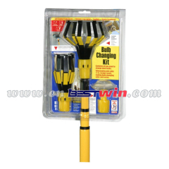 Exstending Pole Light Bulb Changing Kit As Seen On TV Yellow