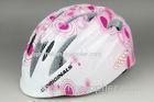 Sport Bike Helmets For Girls / Mountain Cycle Helmet Pink Anti Impact