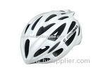 210G Protective White Cycling Helmet / Youth Mountain Bike Helmets