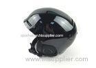 Fashionable Round Snow Helmet ABS Plastic Shell Adjustable Ventilation System