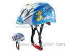 Insect Net Road Blue Kids Bicycle Helmets Safety With Dog Cat Graphic