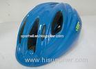 Blue Bicycle Helmets For Bike Riding / Mountain Bicycle Helmet Safety 200g