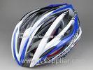 Custom Blue Urban Cycle Gear Helmets Adult Adjustable Head Lock 62CM