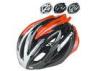 Custom Safety Adult Bicycle Helmet Red Three Sizes Antibacterial Pad