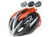 Custom Safety Adult Bicycle Helmet Red Three Sizes Antibacterial Pad