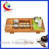 Chinese tea cooking machine wood tea counter black tea cooking table