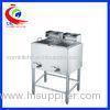 Industrial free standing big capacity Electric Deep Fryer stainless steel