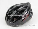 55 cm Sport Safest Adult Bicycle Helmet Black Mono Shell Webbing Bracket