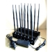 12 Antennas 32W CDMA 2G 3G 4GLTE 4GWiMax WiFi RC 433 315 868Mhz GPS L1 L2 Lojack JAMMER up to 50m
