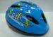 Round Specialized Kids Bicycle Helmets Blue Cartoon Graphics 190G CE / SGS