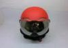 Safety Protec Classic Snow Helmet Red Multifunctional Outdoor Sports CE / SGS