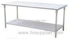 Resturant stainless steel food preparation tables / stainless steel work benches