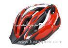 Custom Specialized Adult Bicycle Helmet Red PC Shell Antibacterial Pad