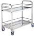 Stainless steel Food Service Cart for food and kitchen tools delivery