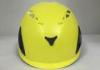 Yellow Safety Helmets Construction / Industrial Safety Helmet For Adults