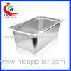 GN Pan Stainless Steel Food Container / Spice Box Set For School