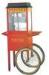Stainless steel frame Snack Making Machine Popcorn Machine with cart