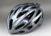 PC Silver Adult Bicycle Helmet Safety Double Shell Pc Inmould Sv666