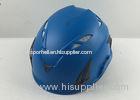 Dark Blue Kids Rock Climbing Helmet Custom Antibacterial Pad 62cm