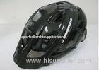 Black Specialized Enduro Helmet For Men / Enduro Bicycle Helmet Safety