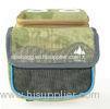 Green Waterproof speaker bag two side pockets Decorative pattern TD-02