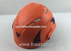 Strong Orange Climbing Helmet / Plastic mountain climbing helmet