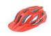 Red Custom MTB Bike Helmet Youth With Visor Attachment Three Sizes 22 Vent Holes