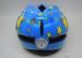 Blue Safest Bicycle Helmets Specialized With LED Light 7 Aerodynamic Vent Holes 200g