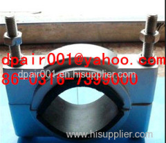 High pressure single core cable clamp