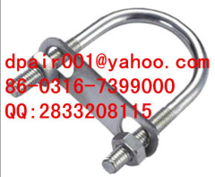 cable U-bolt without hysteresis effect