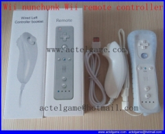 Wiiu Wii remote controller motion plus nunchunk game accessory