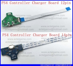 PS4 Controller Charger Board 14pin 12pin PS4 Controller Charger Board CECH-12XX repair parts spare parts