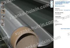 stainless steel wire cloth| Factory supplier Hebei xuanke co ltd Best supplier Stainless steel mesh cloth