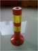 FRP warning column/ traffic plastic warning bollard