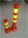 FRP warning column/ traffic plastic warning bollard