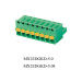 PCB screwless spring pluggable terminal blocks wire connectors with flange replacement of PHOENIX and WAGO