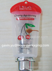 plastic tube food packaging honey food unique end stlyle packaging solution