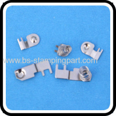 stamping battery contact plate