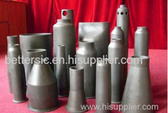 SISIC/RBSIC silicon carbide kiln burner tubes