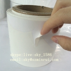 The Best Sticky Destructible Vinyl Label Materials Roll Brittle Destructible Paper Material