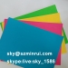 color destructible paper/colorful fragile papers manufacturer/destructible label vinyl materials